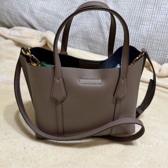 NWT Tory Burch Small Perry Triple-Compartment Tote Bag - Picture 2 of 9